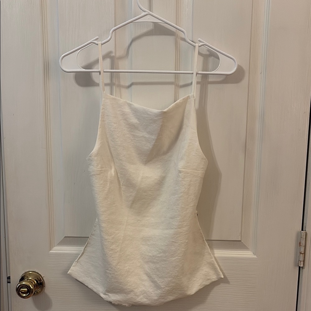 Zara Open Back Top